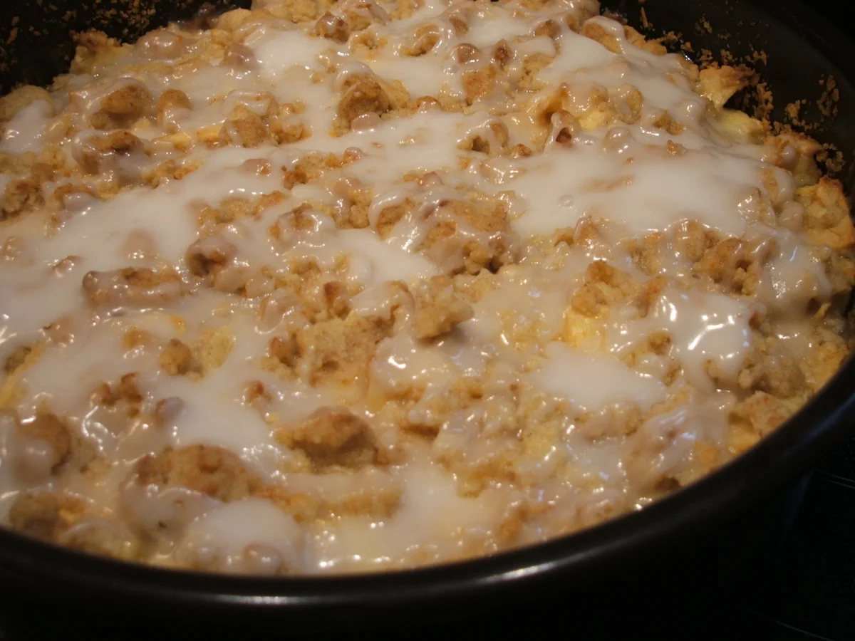 Backen: Marzipan-Streusel-Kuchen mit Apfel-Schmand-Füllung - Rezept - Bild Nr. 1937