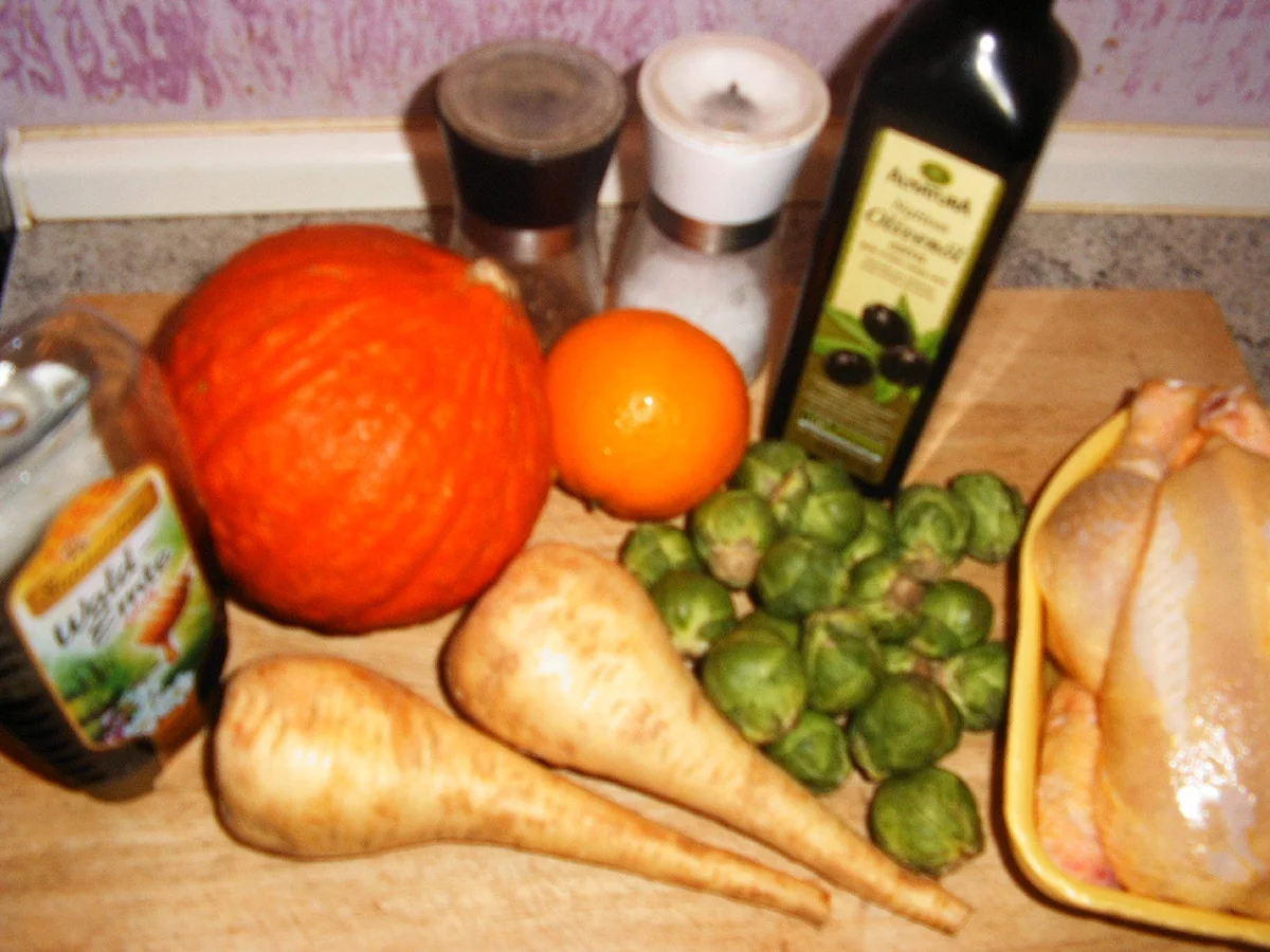 Rezept: Mais-Hähnchen auf Gemüse Bild Nr. 1933 Mais-Hähnchen auf Gemüse - Rezept - Bild Nr. 1933