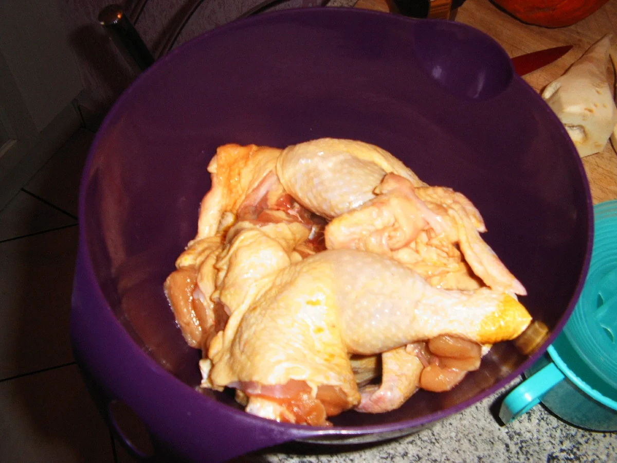 Rezept: Mais-Hähnchen auf Gemüse Bild Nr. 1934 Mais-Hähnchen auf Gemüse - Rezept - Bild Nr. 1934