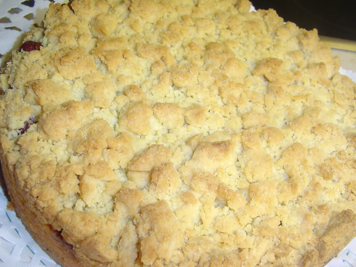 Kirschpuddingstreußelkuchen für meine Kochbarfreunde Uschi und Luck - Rezept - Bild Nr. 1932