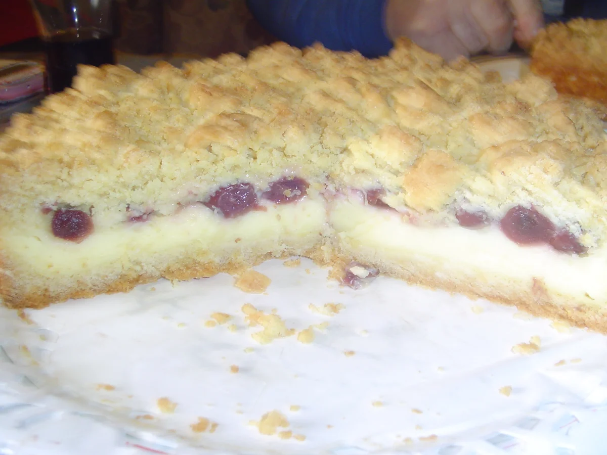 Kirschpuddingstreußelkuchen für meine Kochbarfreunde Uschi und Luck - Rezept - Bild Nr. 1933
