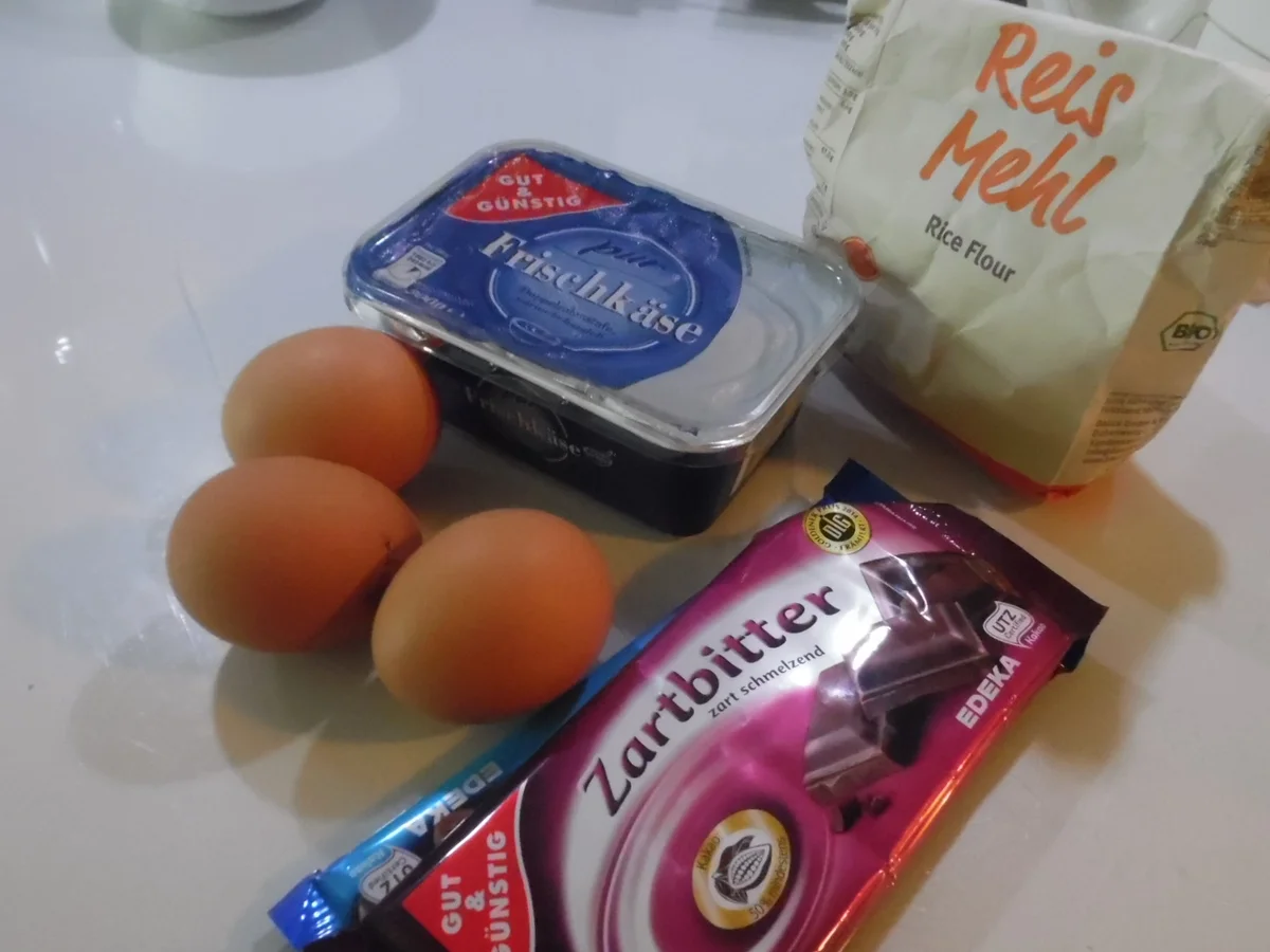 Mini-Schoko-Torte  ohne Mehl - Rezept - Bild Nr. 1945