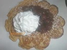 Waffeln mit heißen Sauerkirschen - Rezept - Bild Nr. 1936
