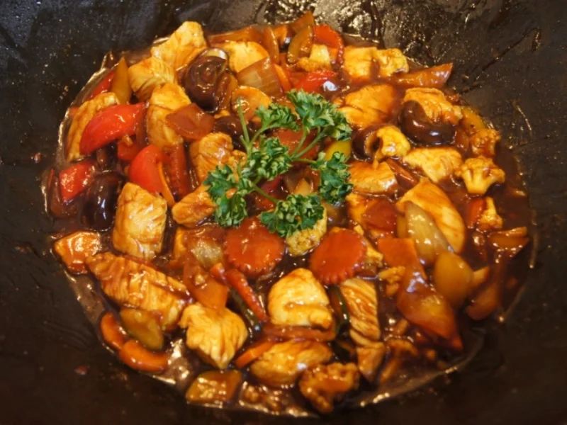 Putenbrust mit 9 Gemüsearten - Rezept - Bild Nr. 1948