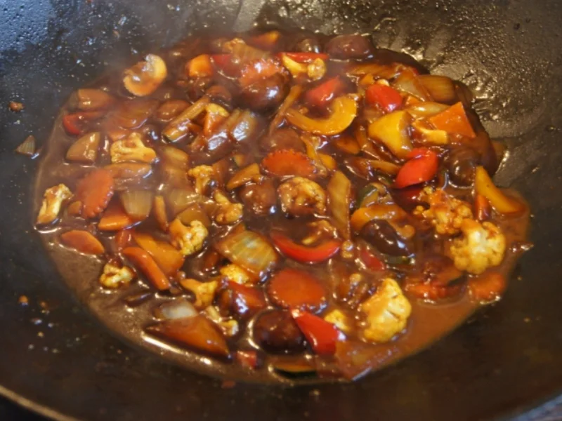 Putenbrust mit 9 Gemüsearten - Rezept - Bild Nr. 1955