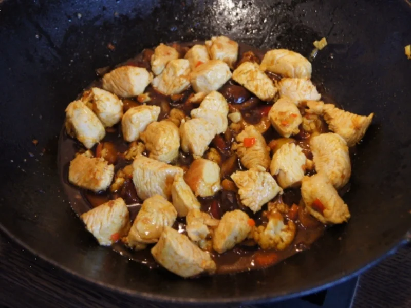 Putenbrust mit 9 Gemüsearten - Rezept - Bild Nr. 1956