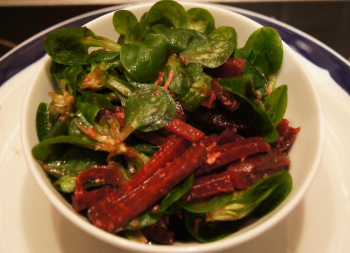 Feldsalat mit Rote Bete - Rezept Gesendet von MausVoh | hjkkoch ...