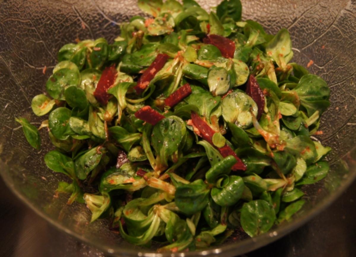 Feldsalat mit Rote Bete - Rezept - Bild Nr. 1944