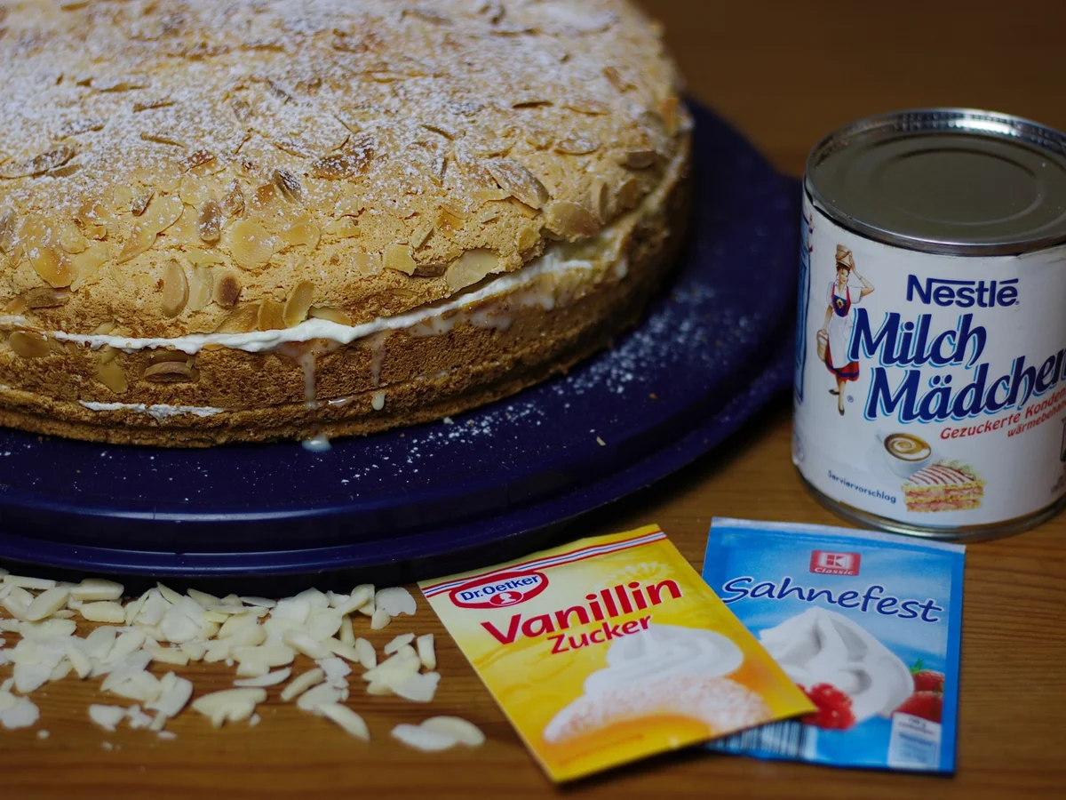 Saftige Milchmädchen-Sahne-Torte - Rezept - Bild Nr. 1957