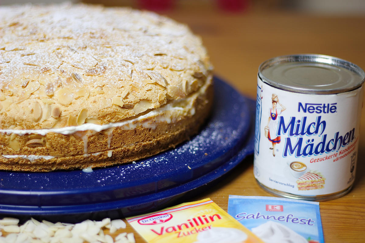 Saftige Milchmädchen-Sahne-Torte - Rezept - Bild Nr. 1959