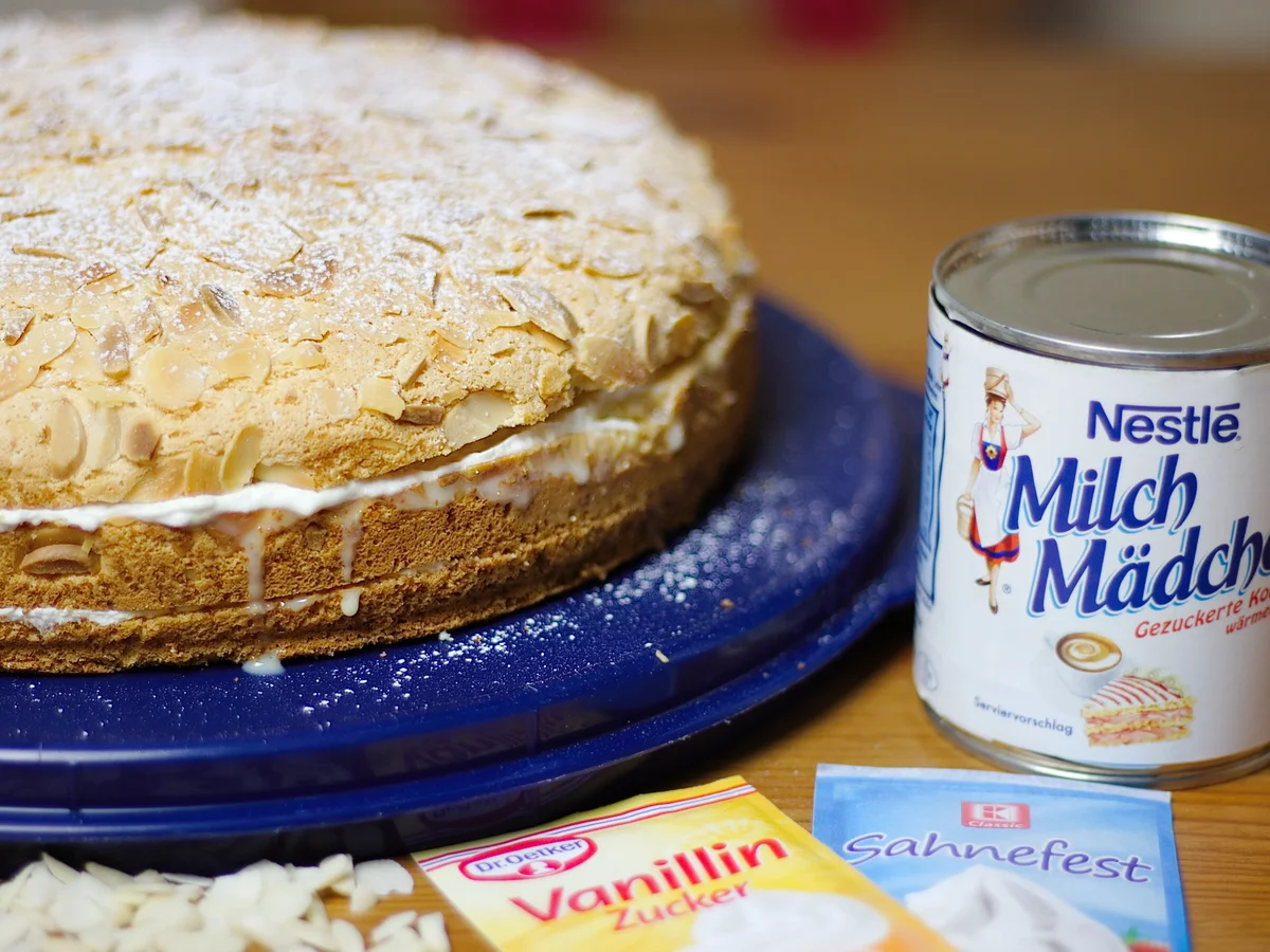 Saftige Milchmädchen-Sahne-Torte - Rezept - Bild Nr. 1959