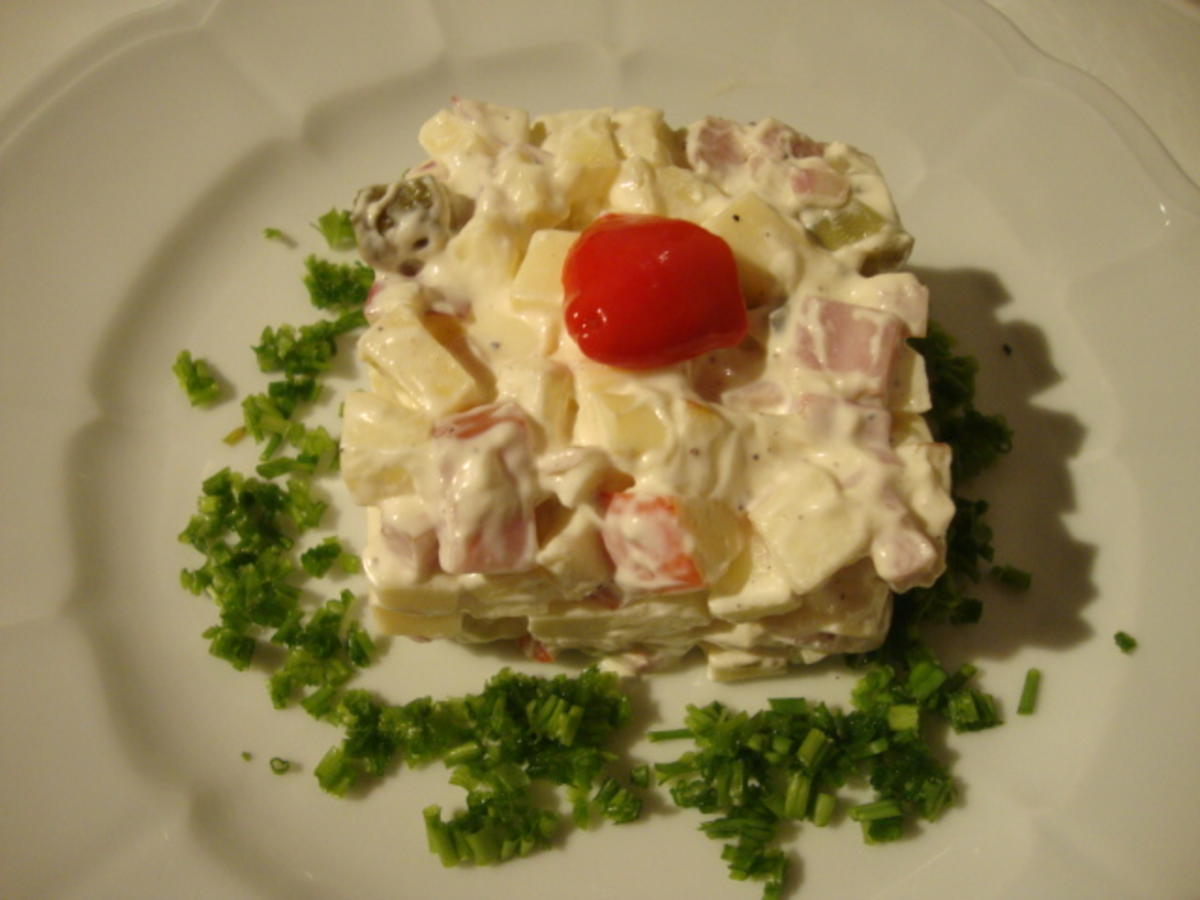 Käse Salat - Rezept mit Bild - kochbar.de