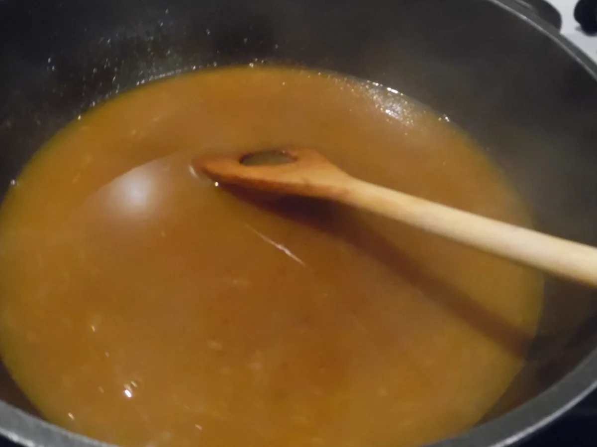 Barbarie-Entenbrust a l'orange mit frittierten Reisbällchen - Rezept - Bild Nr. 1941