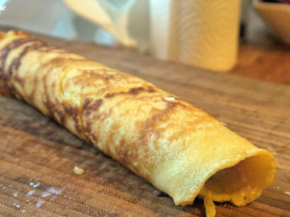 Preiselbeer-Pfannkuchen mit Rum-Karamell-Sauce - Rezept - Bild Nr. 9