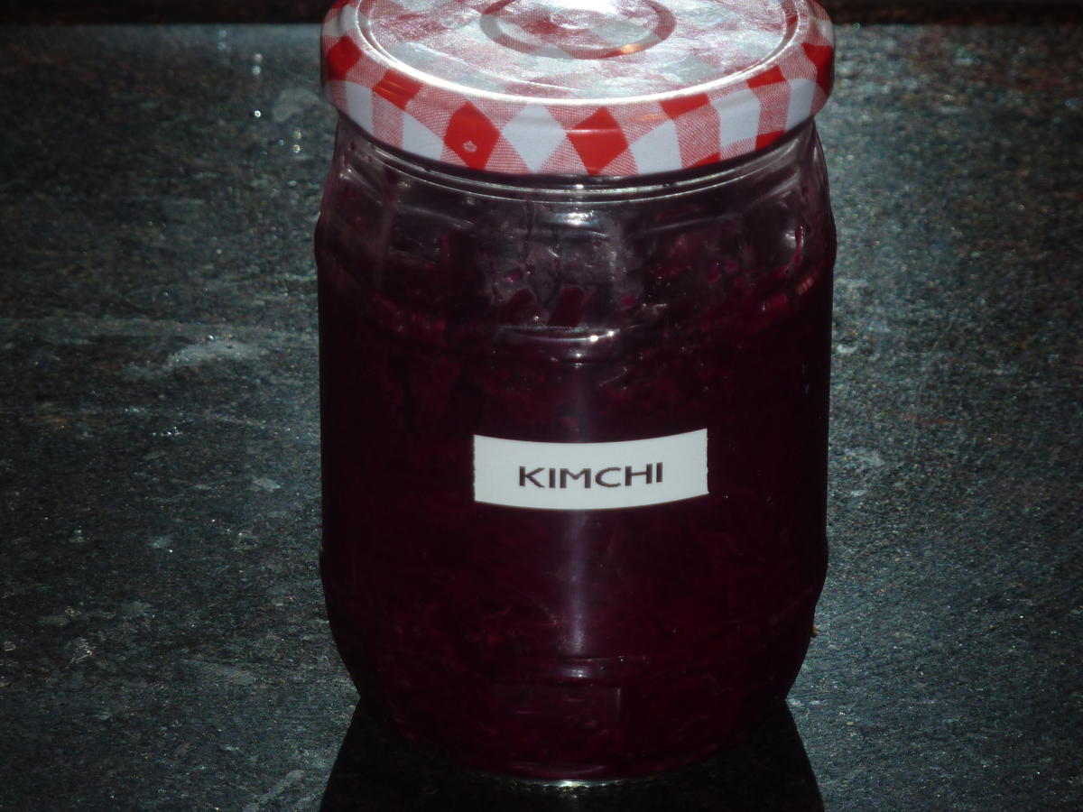 Rotkohl Kimchi - Rezept - Bild Nr. 1960