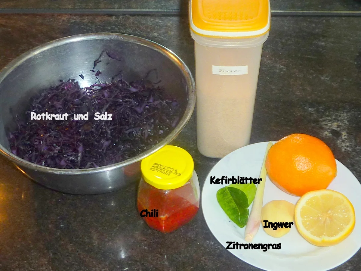 Rezept: Rotkohl Kimchi Bild Nr. 1961 Rotkohl Kimchi - Rezept - Bild Nr. 1961