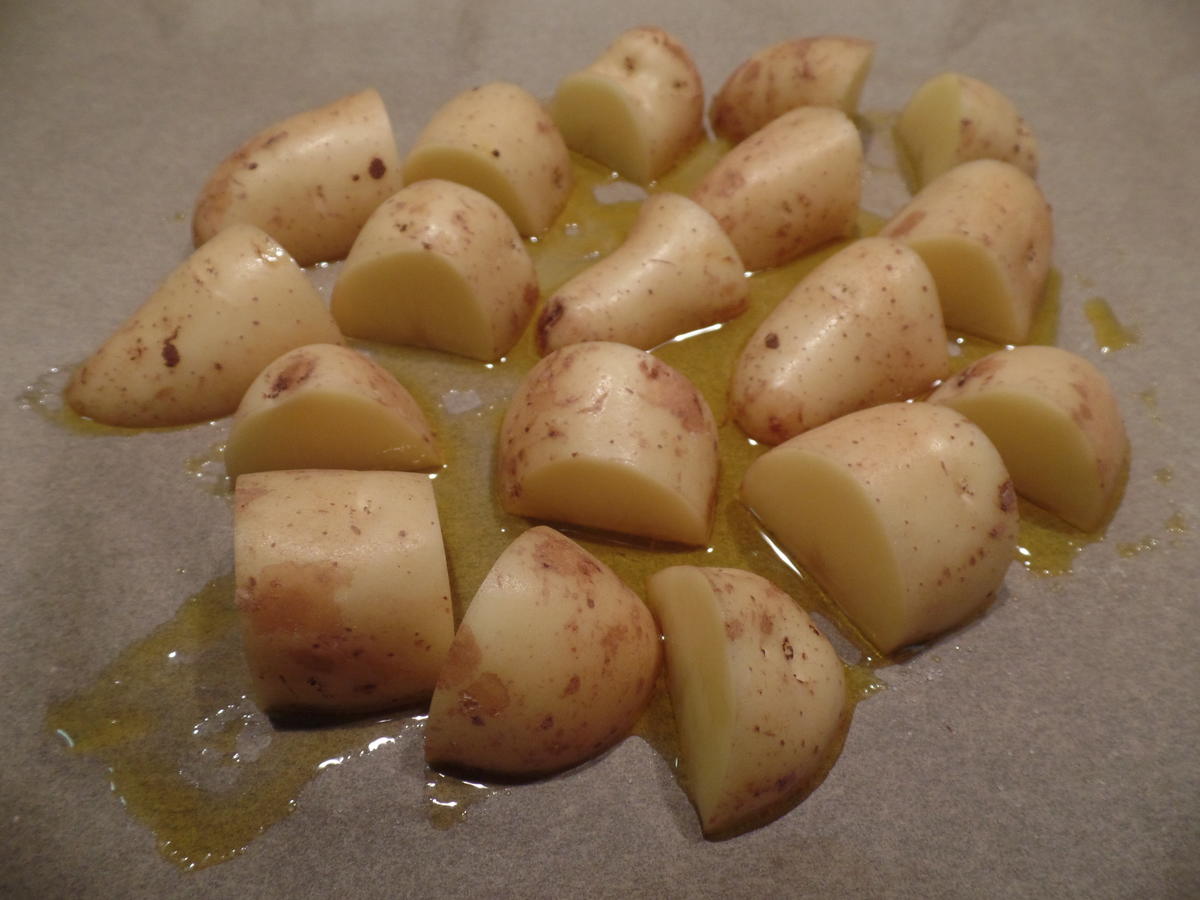 Schweinefilet-Pilz-Ragout mit Ofenkartoffeln - Rezept - Bild Nr. 1961