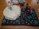 Eiskönigin Elsa Frozen Torte - Rezept - Bild Nr. 1986