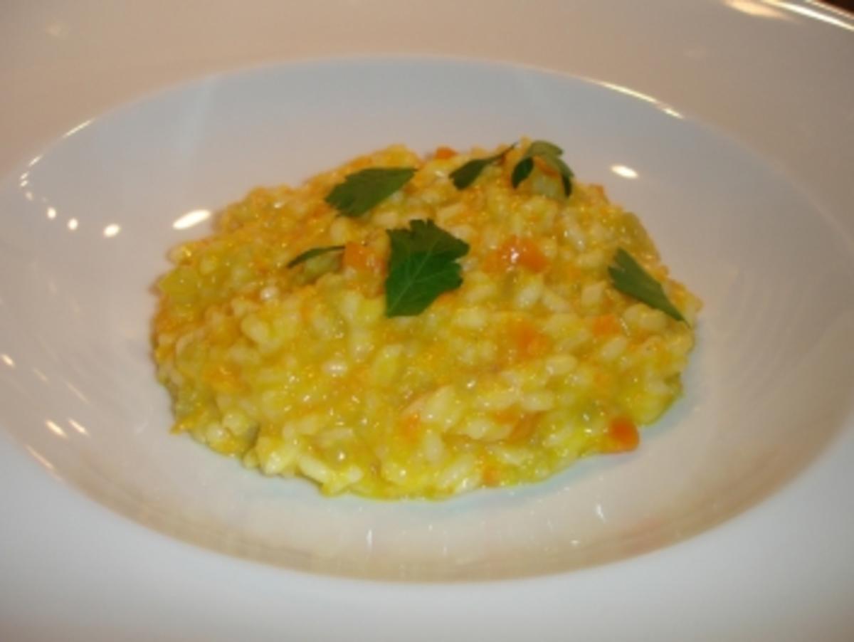 Risotto mit Weißwein-Karotten - Rezept