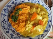 Hähnchenbrustfiletcurry mit Gemüse und Süßkartoffelstampf - Rezept - Bild Nr. 2017