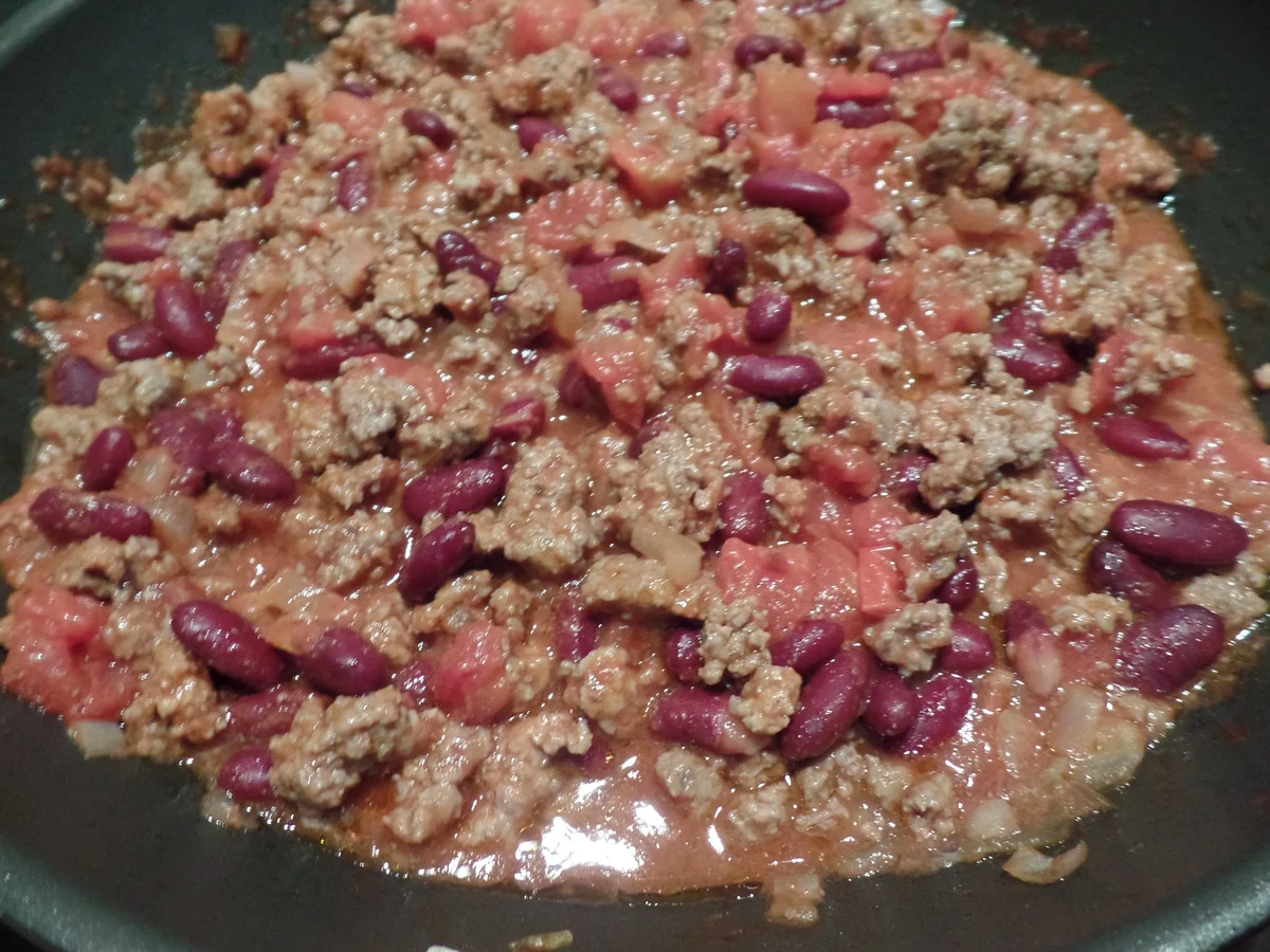 Flammkuchen mit Chili con Carne - Rezept - Bild Nr. 2023