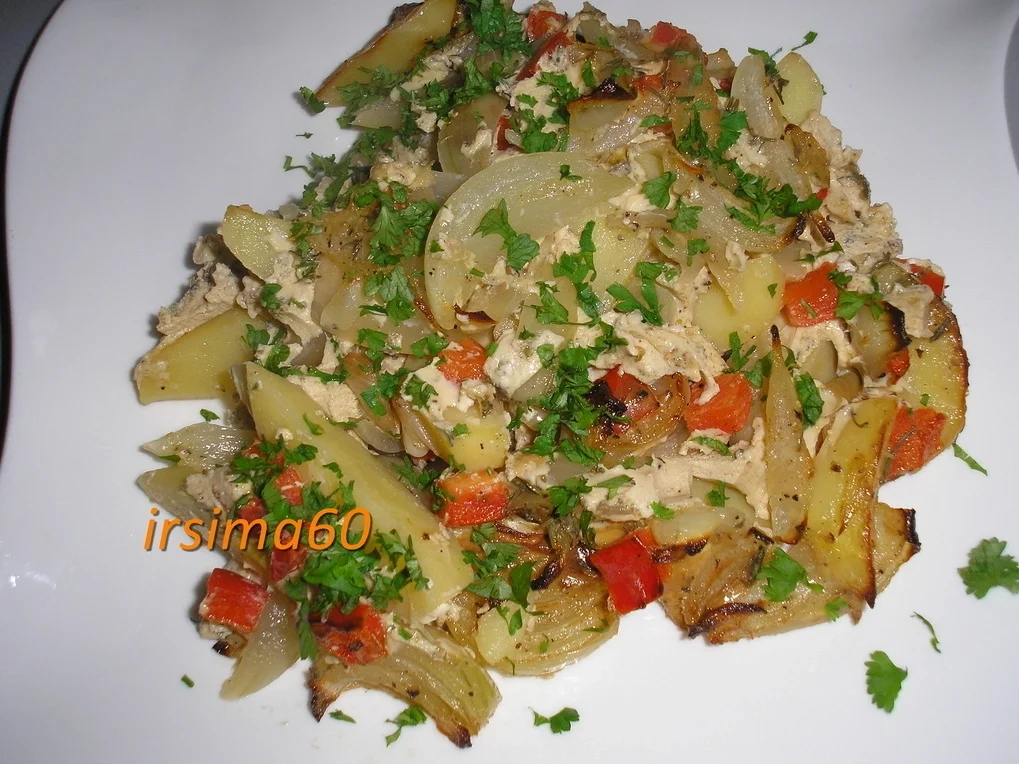 Kartoffel - Zwiebel - Auflauf - Rezept - Bild Nr. 2032