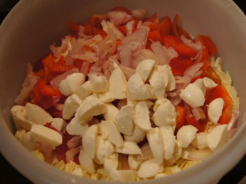 Gemischter Salat mit Party Crevetten - Rezept - Bild Nr. 2042