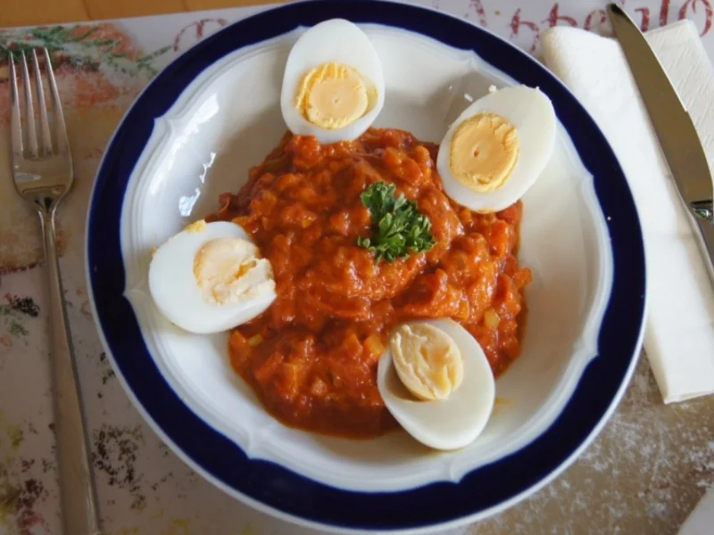 Eier-Tomaten-Curry - Rezept - Bild Nr. 2044