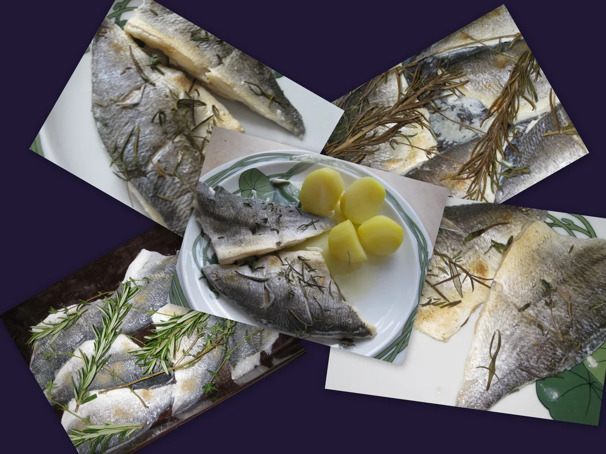 Dorade aus Bräter-Auflaufform - Rezept - Bild Nr. 2043