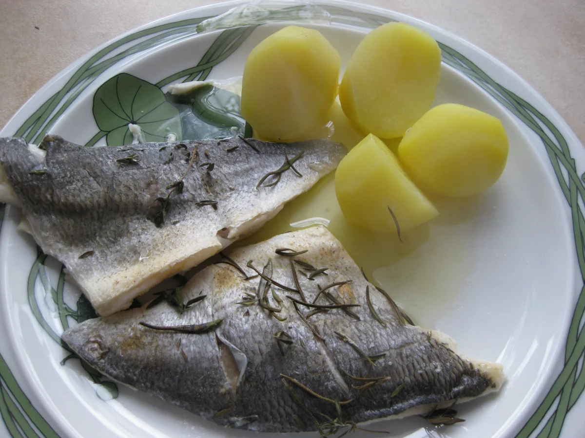 Dorade aus Bräter-Auflaufform - Rezept - Bild Nr. 2047