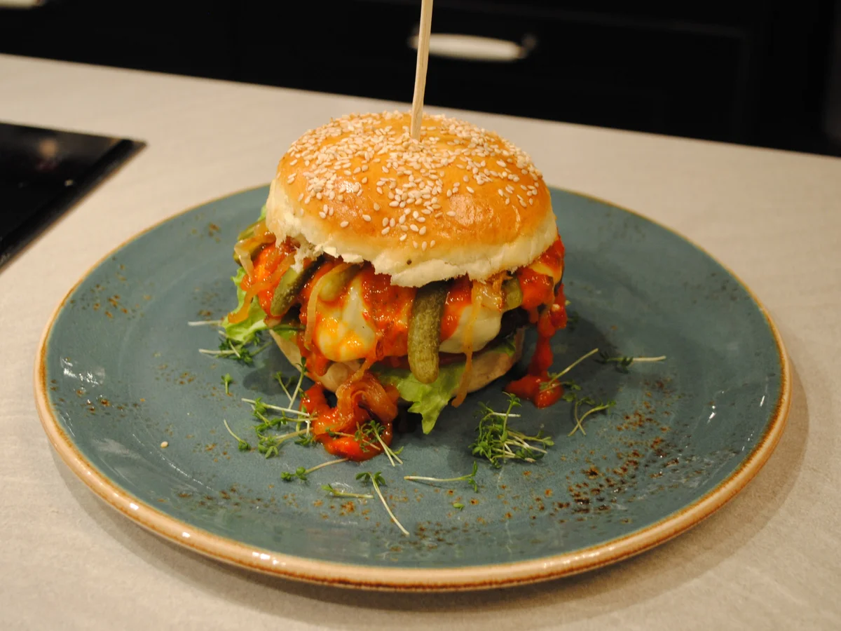 Rezept: Giant-Brioche-Burger Bild Nr. 2068 Giant-Brioche-Burger - Rezept - Bild Nr. 2068