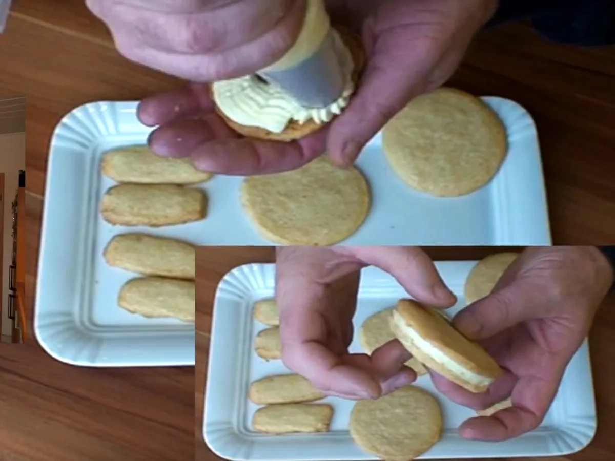 Rezept: Mazu12, Zitronenkekse mit Zitronen-Buttercreme Füllung. Bild Nr. 2064 Mazu12, Zitronenkekse mit Zitronen-Buttercreme Füllung. - Rezept - Bild Nr. 2064