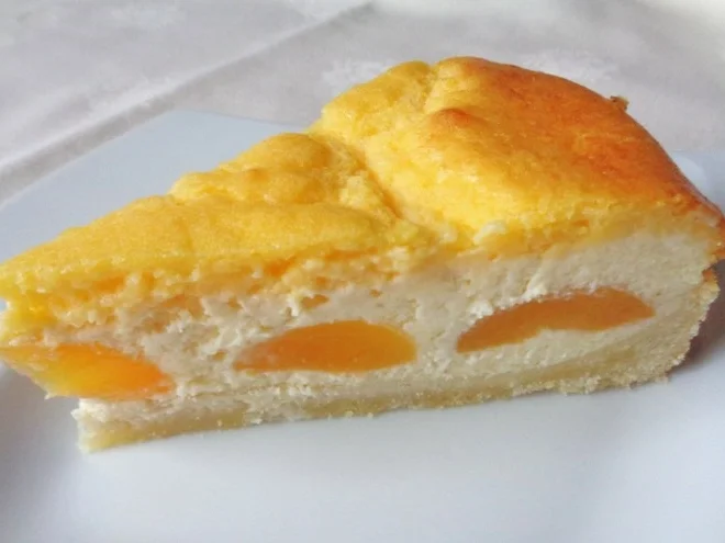 Rezept: Aprikosen - Käse - Kuchen mit Eierschecke ... Bild Nr. 2059 Aprikosen - Käse - Kuchen mit Eierschecke ... - Rezept - Bild Nr. 2059