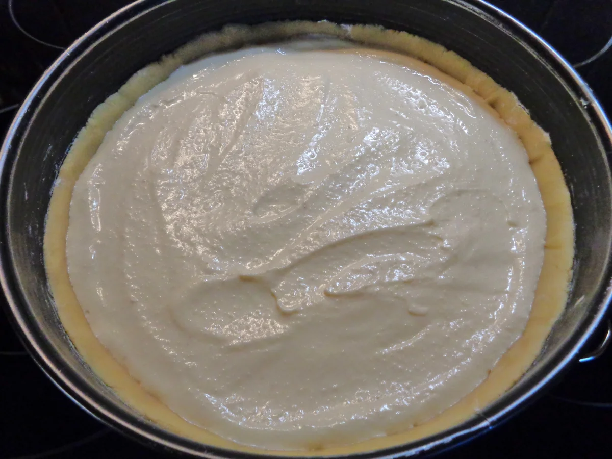 Rezept: Aprikosen - Käse - Kuchen mit Eierschecke ... Bild Nr. 2059 Aprikosen - Käse - Kuchen mit Eierschecke ... - Rezept - Bild Nr. 2059