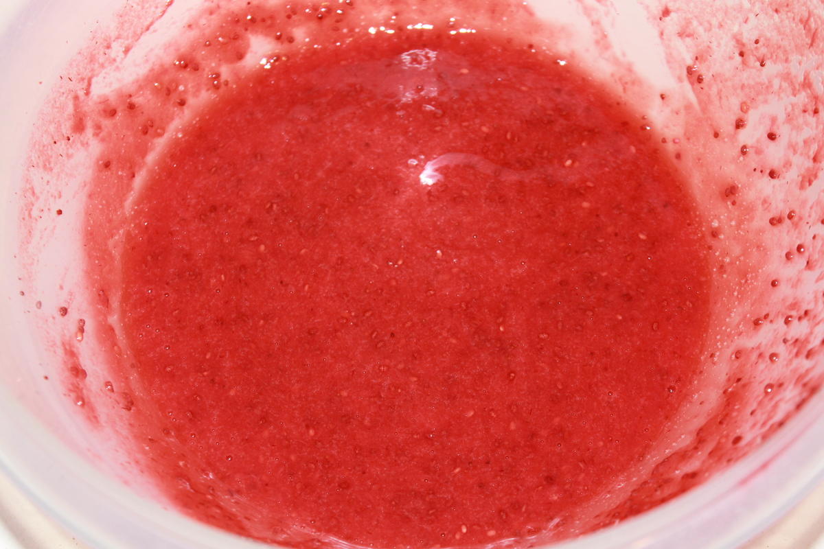 Erdbeermarmelade mit Chia Samen (vegan) - Rezept - Bild Nr. 2059