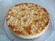 Apfelkuchen mit Rahmguss auf Streuselteig - Rezept - Bild Nr. 2066