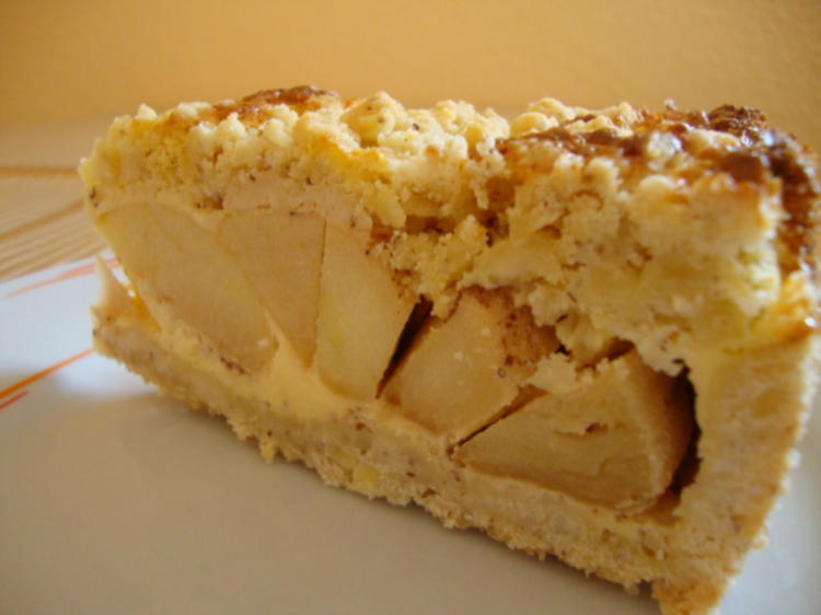 Apfelkuchen mit Rahmguss auf Streuselteig - einfach - von digger56