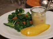 Feldsalat mit Kartoffeldressing und Holunder-Birne - Rezept - Bild Nr. 2059