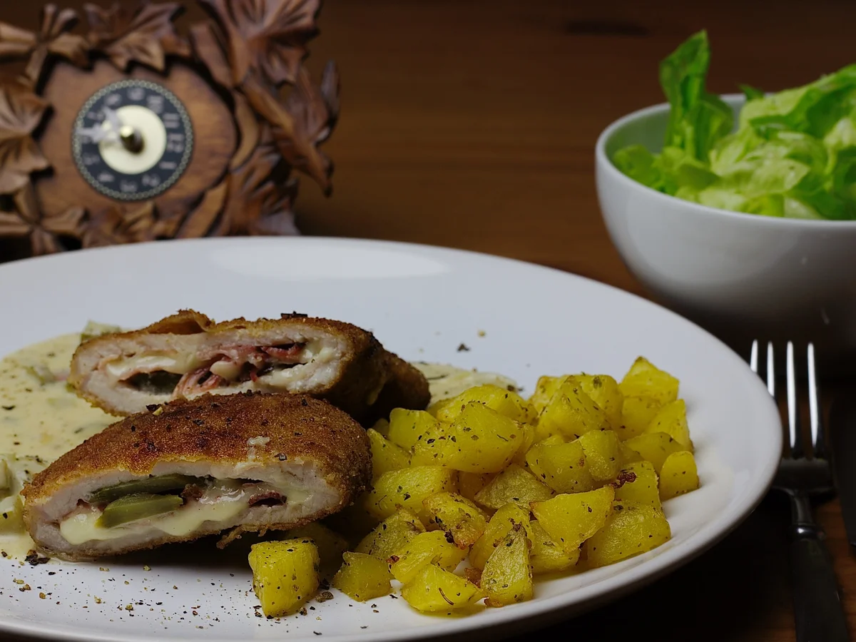 Schwarzwald - Cordon bleu mit Senfsoße - Rezept - Bild Nr. 2082