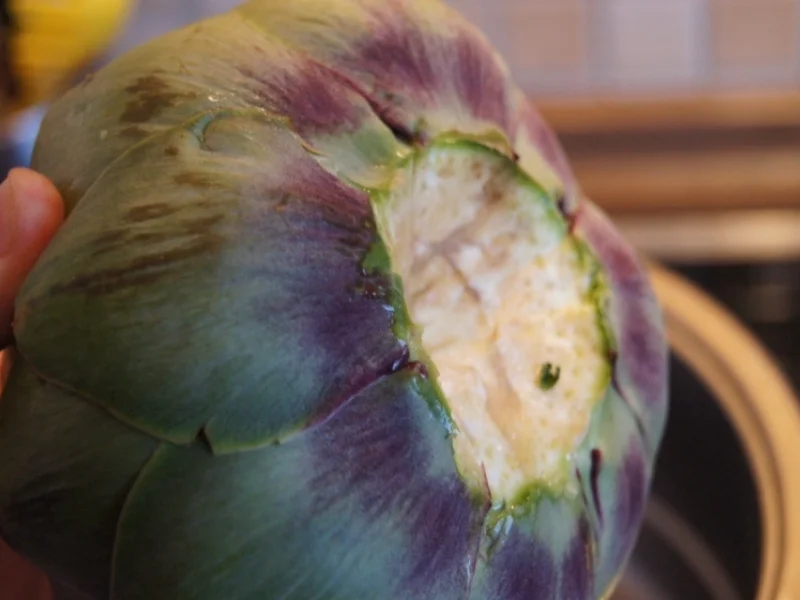 Rezept: Artischocke mit Dip Bild Nr. 2083 Artischocke mit Dip - Rezept - Bild Nr. 2083