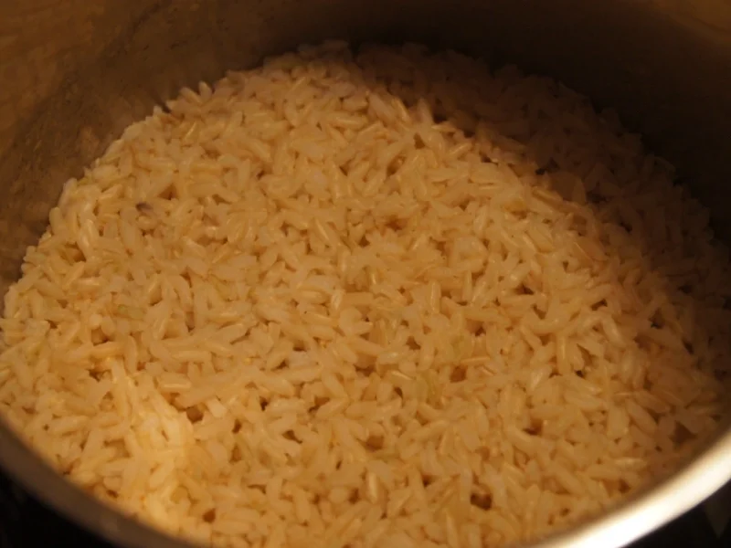 Gefüllte Paprika mit Schafskäse und Reis mit Gemüse - Rezept - Bild Nr. 2095