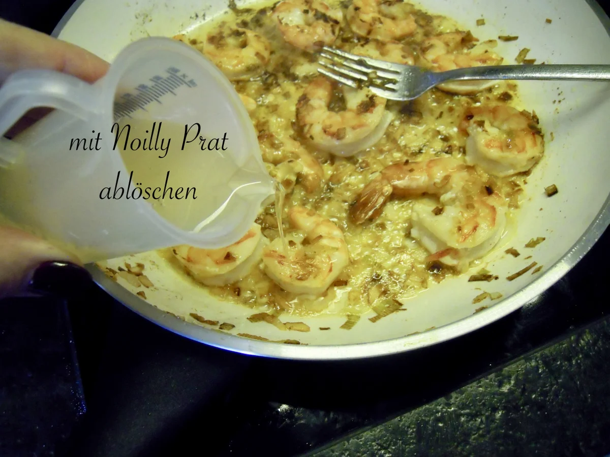 Rezept: Garnelen mit Zitronenpasta und Kapernsauce Bild Nr. 2088 Garnelen mit Zitronenpasta und Kapernsauce - Rezept - Bild Nr. 2088