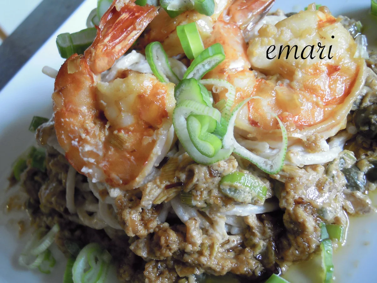 Rezept: Garnelen mit Zitronenpasta und Kapernsauce Bild Nr. 2092 Garnelen mit Zitronenpasta und Kapernsauce - Rezept - Bild Nr. 2092