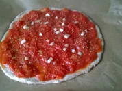 Knoblauch-Tomaten-Pizza (vegan) - Rezept - Bild Nr. 2