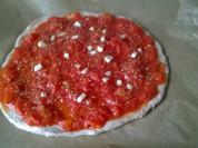 Knoblauch-Tomaten-Pizza (vegan) - Rezept - Bild Nr. 2