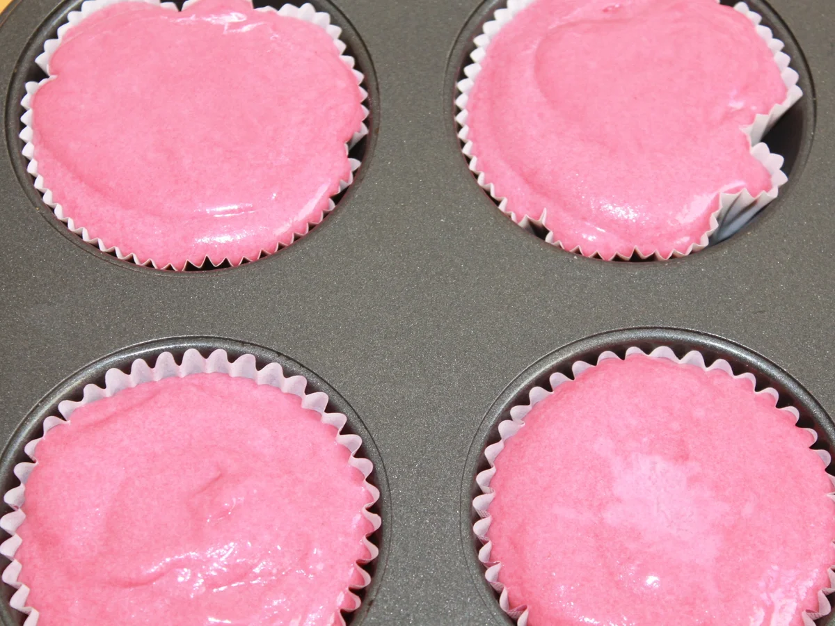 Rezept: Rosa Muffins (vegan) Bild Nr. 3 Rosa Muffins (vegan) - Rezept - Bild Nr. 3