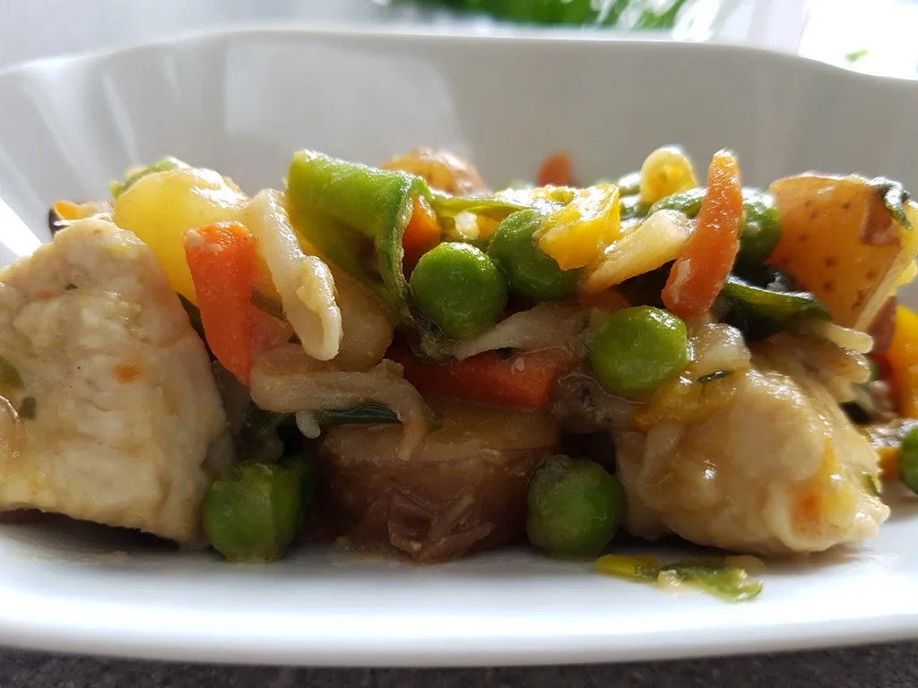 Hähnchenbrust in Gemüsemix à la Biggi - Rezept - Bild Nr. 2085