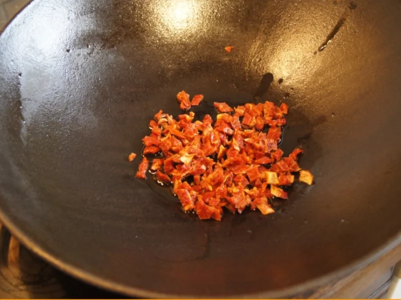 Gemüsewok mit Pinienkernen - Rezept - Bild Nr. 2088