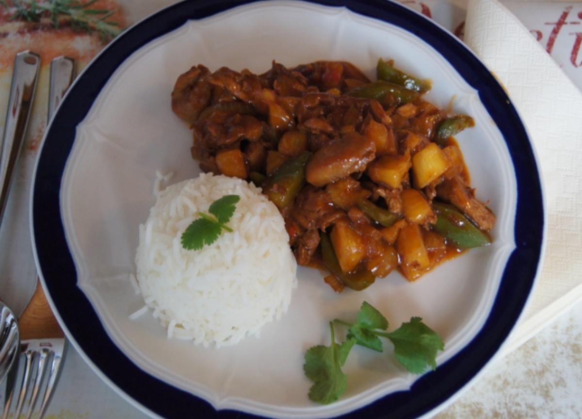 Hähnchenbrustfilet süß-sauer mit Basmatireis - Rezept Von Einsendungen
MausVoh