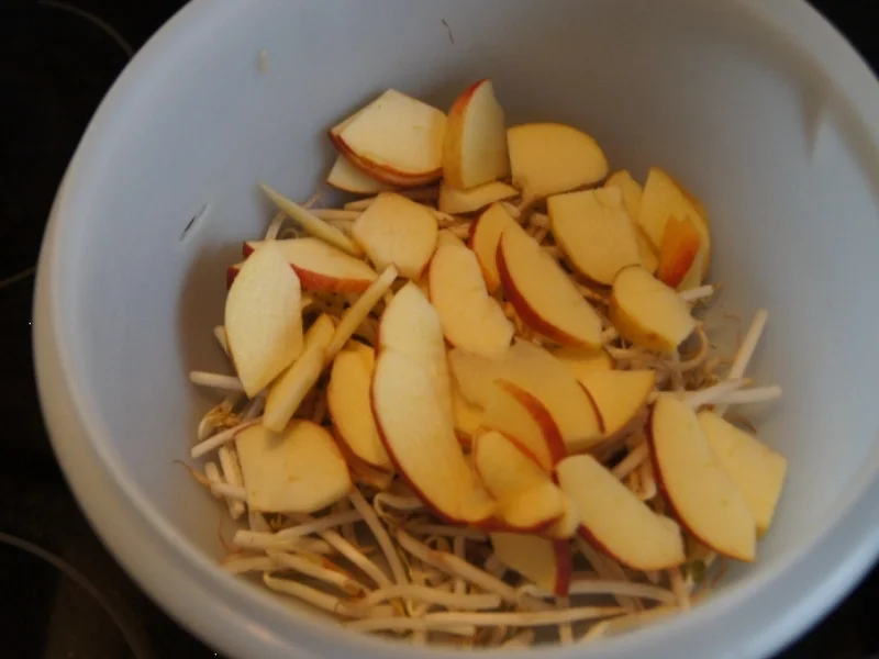 Bunter Salat mit Asia-Dressing - Rezept - Bild Nr. 2093